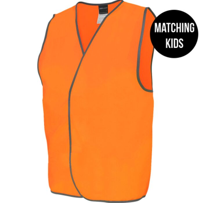 JBs Wear Hi Vis Basic Safety Vest (D) Thumbnail
