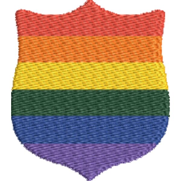 Rainbow Shield (embroidered) Thumbnail