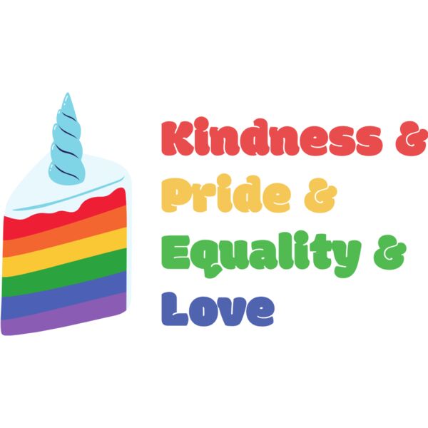 Colorful LGBT Cute and Friendly Advocacy Youth T shirt Thumbnail