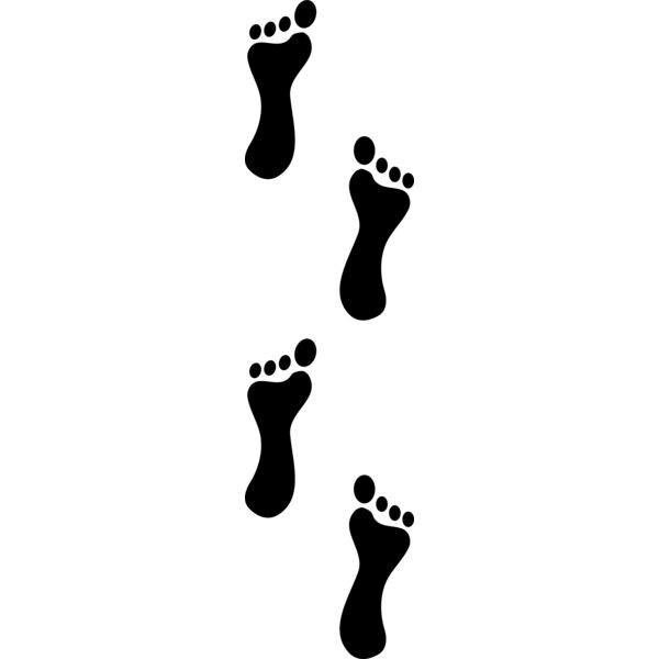 Footsteps bare feet Thumbnail