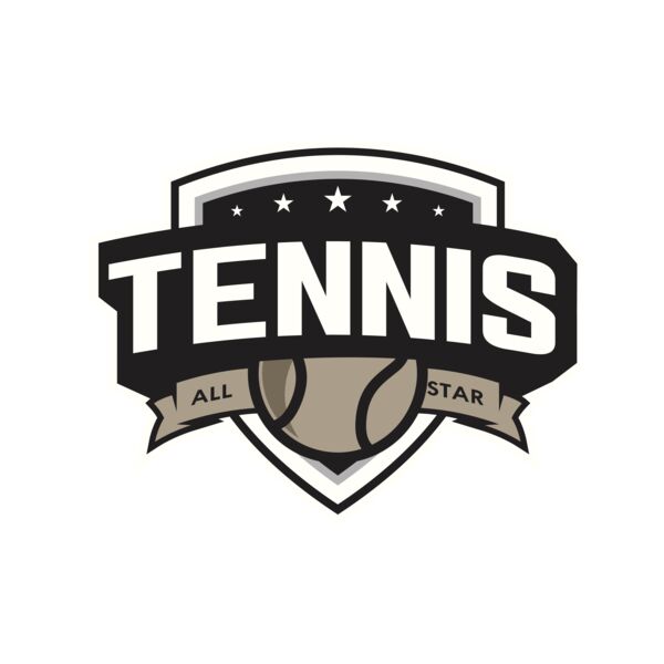 Tennis All star logo template Thumbnail