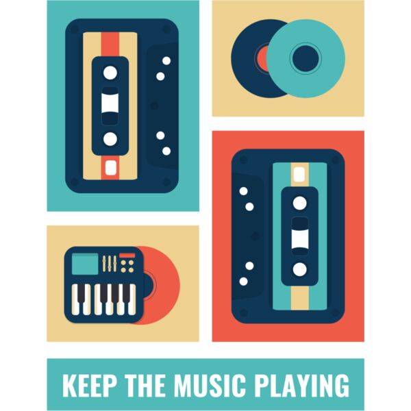 Retro Music Thumbnail