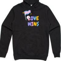 AS Colour Adult Stencil Hoodie Thumbnail