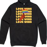 AS Colour Adult Stencil Hoodie Thumbnail