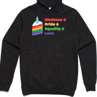 AS Colour Adult Stencil Hoodie Thumbnail