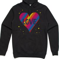 AS Colour Adult Stencil Hoodie Thumbnail