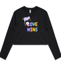 AS Colour Long Sleeve Crop Thumbnail