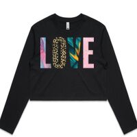 AS Colour Long Sleeve Crop Thumbnail