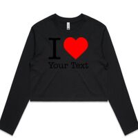 AS Colour Long Sleeve Crop Thumbnail