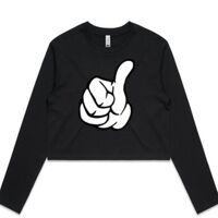 AS Colour Long Sleeve Crop Thumbnail