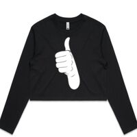 AS Colour Long Sleeve Crop Thumbnail