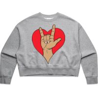 AS Colour Womens Oversized Crew Thumbnail