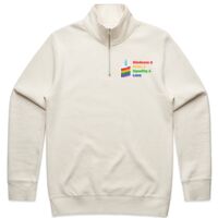 AS Colour  Stencil Half Zip  Thumbnail