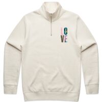 AS Colour  Stencil Half Zip  Thumbnail